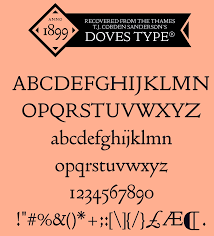 Font Doves Type